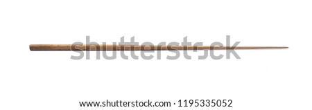 wooden pointer for school board Royalty-Free Stock Photo #1195335052