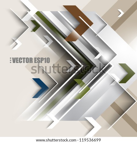 eps10 vector modern arrow elements background