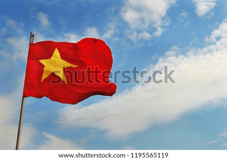 the flag of vietnam