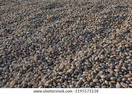 Pebbles on the shore