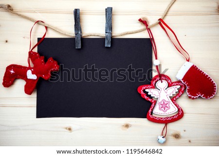 Christmas and New Year
greeting card
