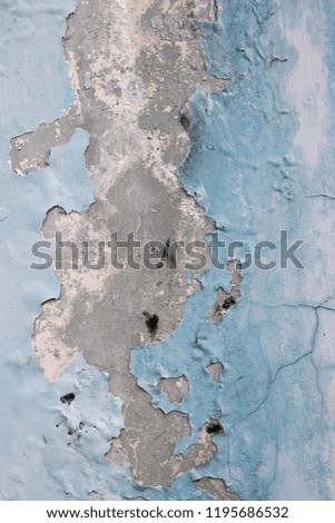 Vintage or grungy white background of natural cement or stone old texture as a retro pattern wall. It is a concept, conceptual or metaphor wall banner, grunge, material 
blue paint