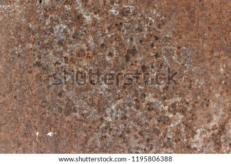 rust texture on metal sheet. photo of metal surfaces with rusty. Abstract background of rusted steel
