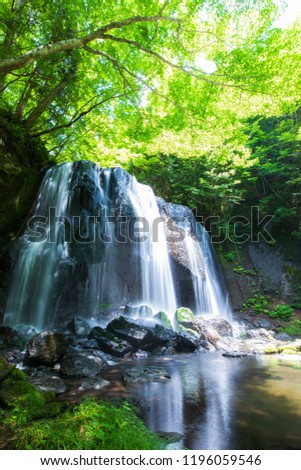 Waterfalls at Fukushima in Japan - 
 Tatsuzawafudou taki