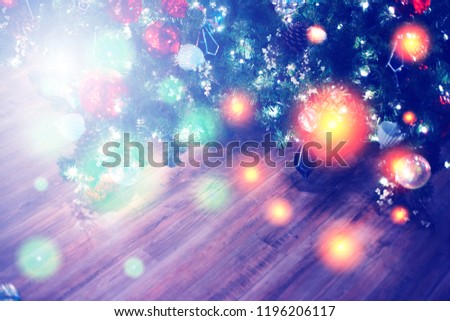 Christmas bokeh background 