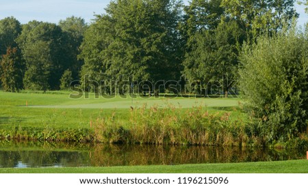 Golfcource nature Netherlands