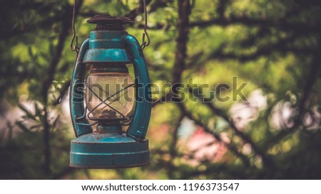 Metal Lantern Lamp