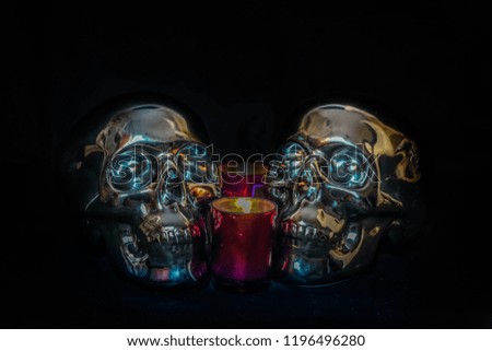 metallic Skulls photo