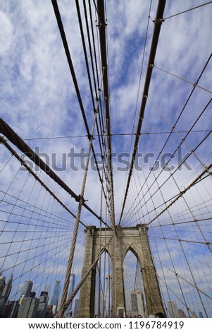 Brooklyn Bridge at noon