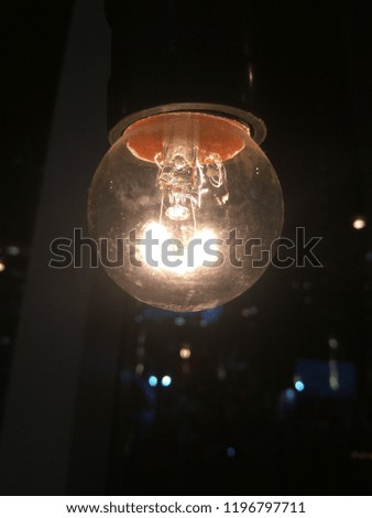 Light Bulb in Darkness
