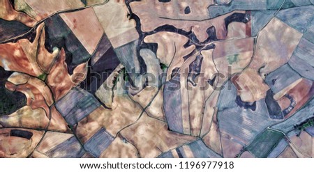 composition, tribute to Picasso, abstract photography of the Spain fields from the air, aerial view, representation of human labor camps, abstract, cubism, abstract naturalism,