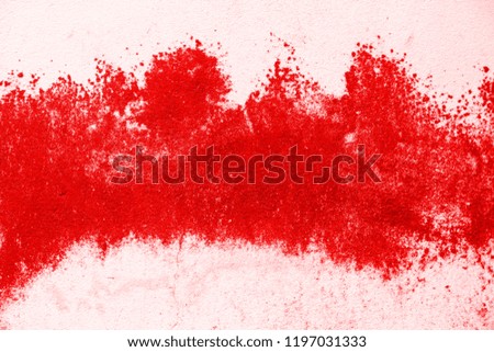 Red color of cement wall for background