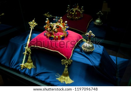 Bohemian Crown jewels Royalty-Free Stock Photo #1197096748