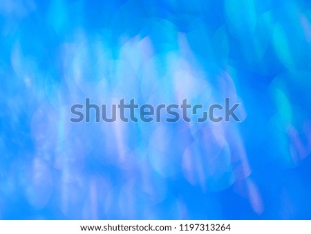 Background of blue lights on blue