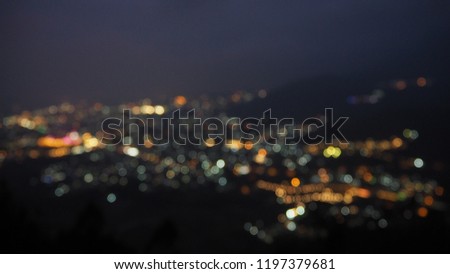 city light, bokeh, night
