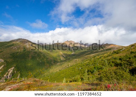 Landscape of Denali National Park & Preserve, Alaska