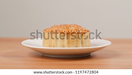 Chinese moon cake for mid autumn festival