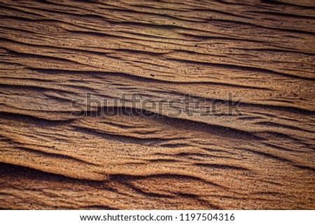 Sunset desert sand abstract pattern