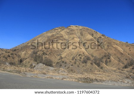 View of Mountain Bromo in daytime