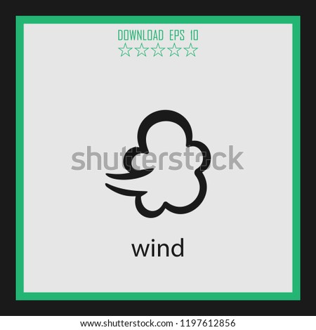 wind  vector icon