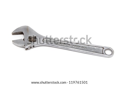  wrench, isolated on white