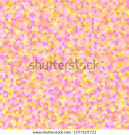 Seamless pattern with trapeziums. Multicolored mosaic background. Geometric wallpaper of the surface. Print for polygraphy, t-shirts and textiles. Tiled texture. Vintage and retro style