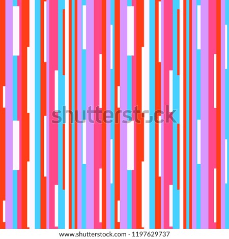 Stripe pattern. Multicolored background. Seamless abstract texture with many lines. Geometric colorful wallpaper with stripes. Print for flyers, shirts and textiles. Pretty backdrop. Doodle for design