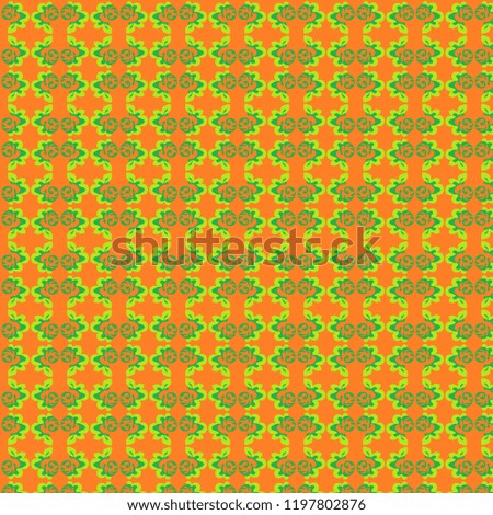 Yellow, green and mixed pattern original design and digital drawing. It can be used in web, wallpaper, ceramic and fabric designs.