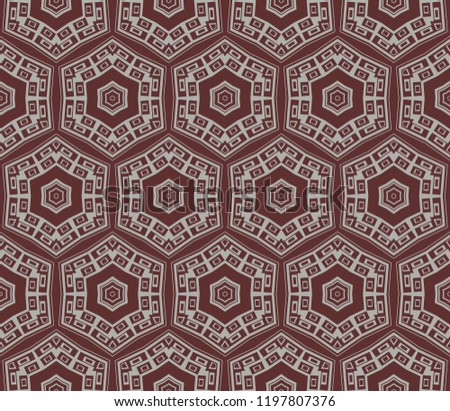 Abstract background. Vector monochrome seamless pattern. Abstract seamless geometries pattern. Design for decor, prints, textile, furniture, cloth, digital