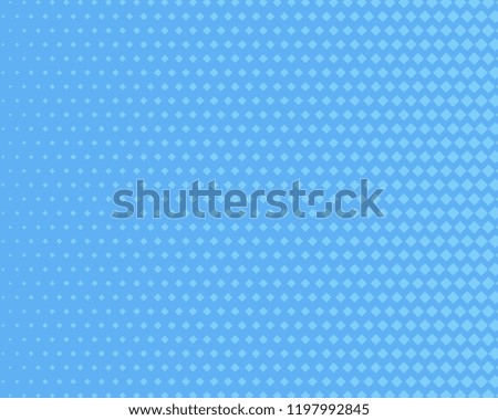 Abstract geometric pattern with small squares. Design element for web banners, posters, cards, wallpapers, backdrops, panels Light blue color Vector illustration
