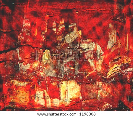 Red colored grunge background