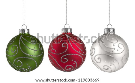 Christmas Ornaments Royalty-Free Stock Photo #119803669