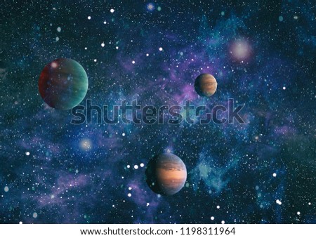 he explosion supernova. Bright Star Nebula. planets, stars and galaxies in outer space showing the beauty of space exploration. Distant galaxy. Abstract image. Elements of this image furnished by NASA