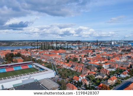 Aalborg panoramic view