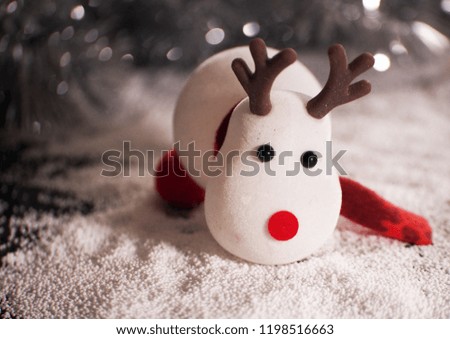 Christmas or New Year background. Christmas holiday and decorations.