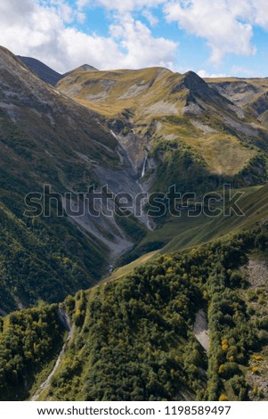 The Caucasus Mountains 