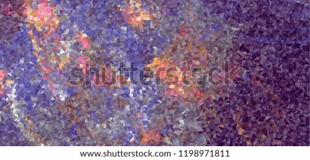 Low poly mosaic background. Template design. Copy space. Vector clip art.