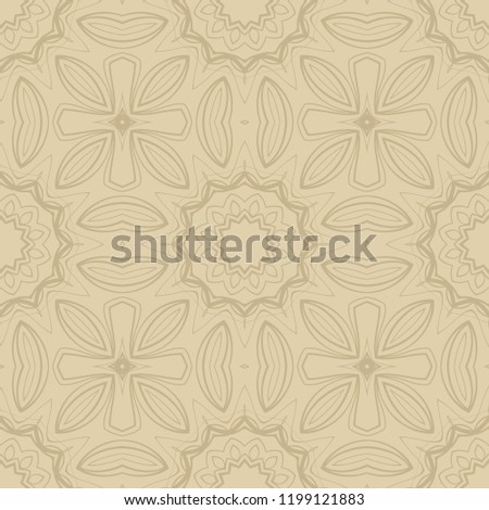 color swatches background . vector illustration with floral seamless pattern.