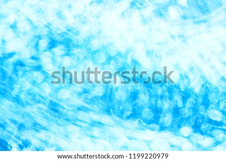 new free abstraction white with blue