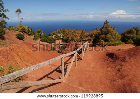 Landscape scenery of Canary Islands