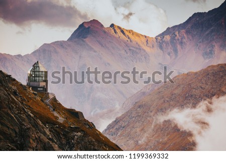 Beautiful landscape from the Grossglockner National Park Hohe Tauern, Austria
