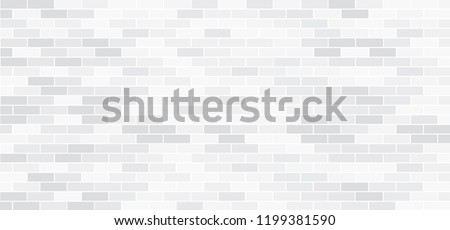 Abstract empty background brick  wall view Funny vector block stone icons or signs for texture banner or wallpaper Urban home place or office interiors and floor side Color stripes white gray or black Royalty-Free Stock Photo #1199381590