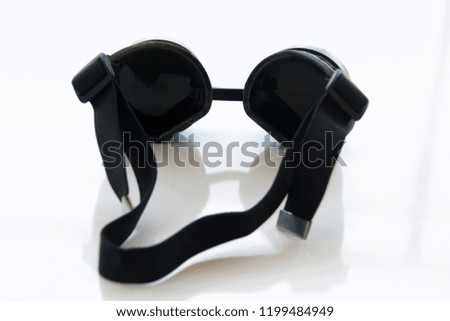 aviator and biker goggles