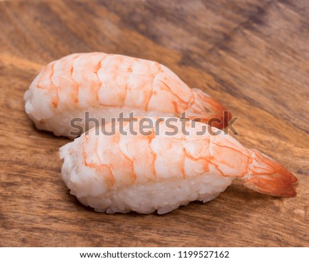 Delicious fresh sushi with fish