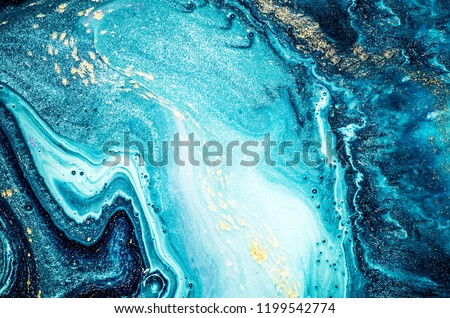 Abstract ocean- ART. Natural Luxury. Stones like marble contain all the history and secrets of the Earth, adding a sense of mysticism to their innate beauty.   Royalty-Free Stock Photo #1199542774
