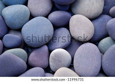 Zen stack of pebbles on the beach Royalty-Free Stock Photo #11996731