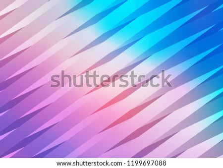 Light Blue, Red vector layout with flat lines. Shining colored illustration with narrow lines. The pattern can be used as ads, poster, banner for commercial.
