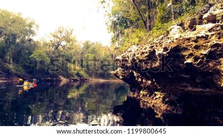 beautiful and serene river picture