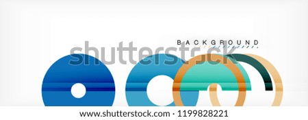 Modern geometrical abstract background, vector illustration