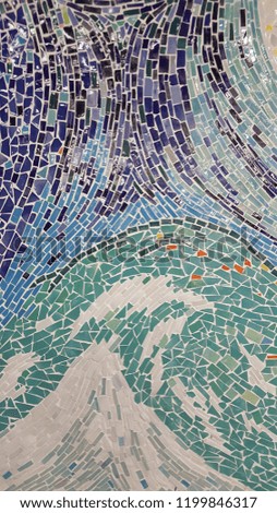 tile Mosaic wall